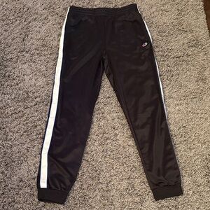 Kids Black Track Pants